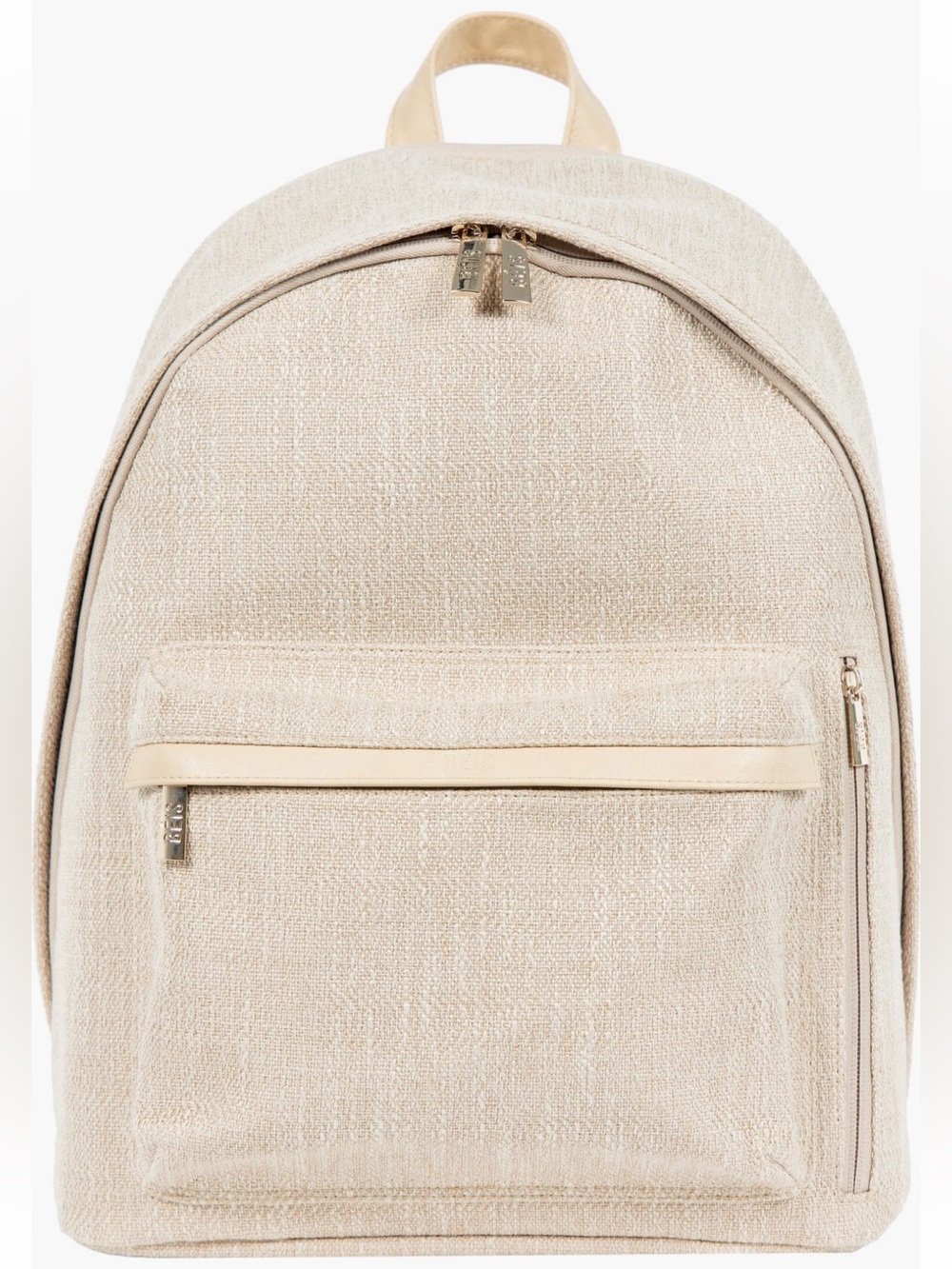 BEIS The Small Backpack - Beige with Gold Hardware - Great Condition